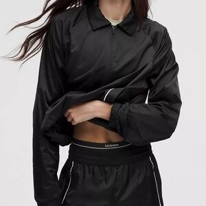 Stretch Satin Nylon Jacket (Small)